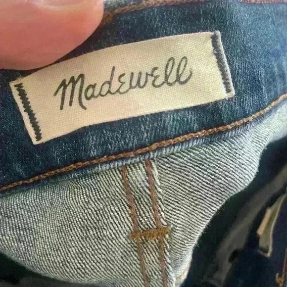MADEWELL DENIM JEANS - 9’ High Rise Skinny / Size 25 - B53 - Picture 5 of 9